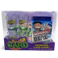 Drinking card board game «MONOPOLY TRANSACTION»